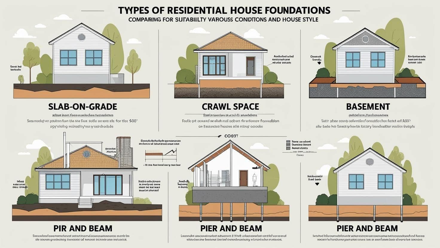 Cara menentukan Tipe Pondasi yang tepat saat ingin membangun rumah hunian